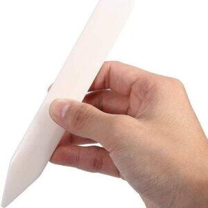 Camel - Bone Folder - 6" Hand carved Professional Book Folding Tool - Real Bone